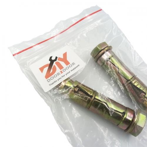 DIYDOOR2DOOR 2Pcs M10X75MM KK RAWL BOLTS NUTS AND BOLTS DIY Door2Door